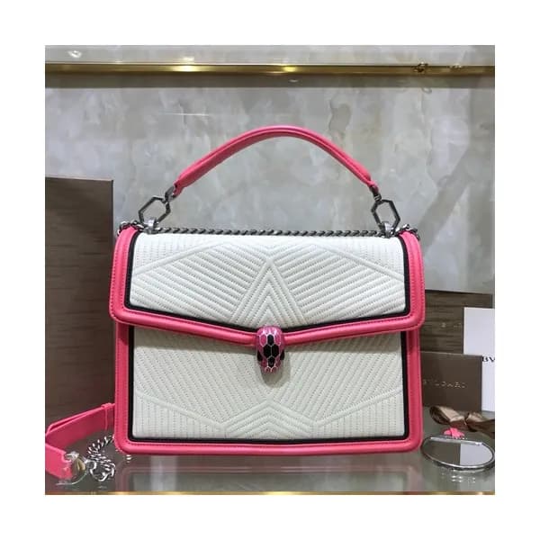 Bvlgari 2019 Serpenti Forever Chain Tote Shoulder … - 1