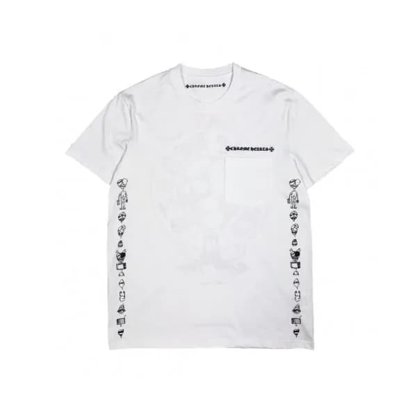 Chrome hearts 2019 Mm/Wm Logo Casual Tshirts - 크롬하… - 1