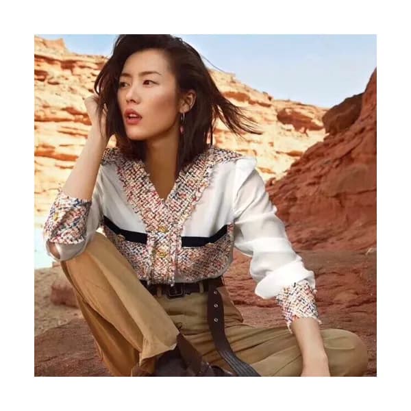Chanel 2019 Womens Trendy Silk Tshirts - 샤넬 2019 여… - 1