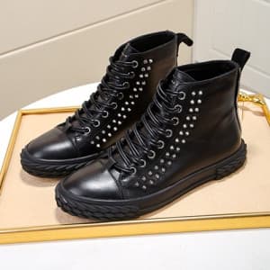 Giuseppe Zanoti 2020 Mens Leather Sneakers - 쥬세페자노…