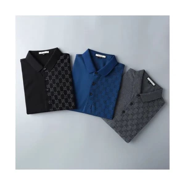 [매장판]Gucci 2020 Mens Logo Cotton Short Sleeved Pol… - 1