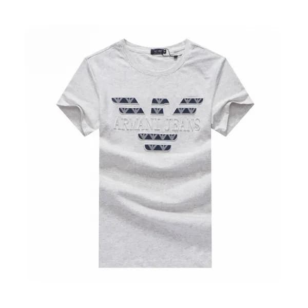 [알마니]Armani 2020 Mens Logo Silket Short Sleeved Ts… - 1