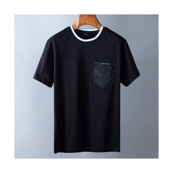 [프라다]Prada 2020 Mens Basic Logo Silket Short Sleev… - 1