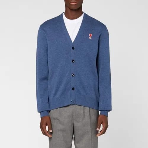 Ami 2020 Mens Logo Casual Cardigen - 아미 2020 남성 로고… - 1