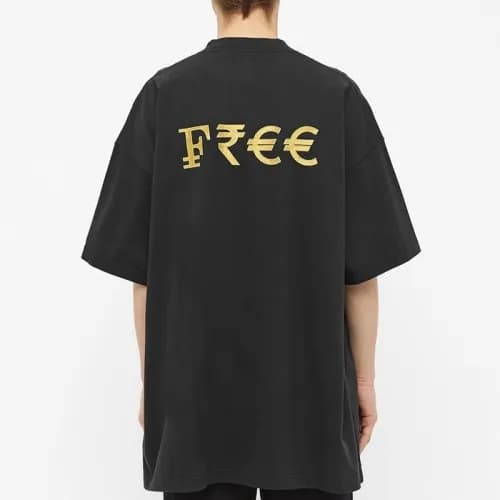 [베트멍]Vetements 2020 Mm/Wm Printing Logo Cotton Sho… - 1