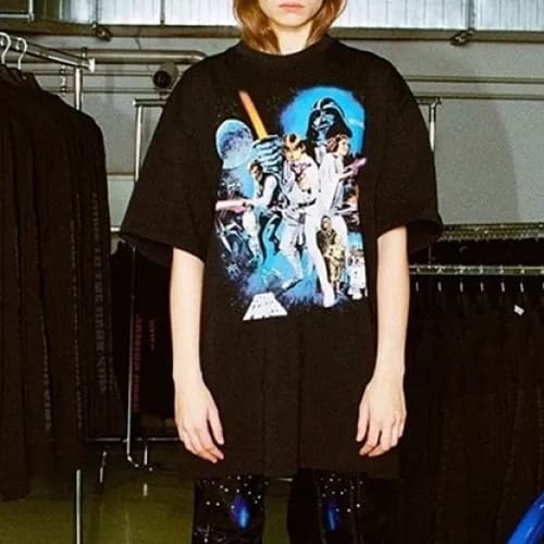 [베트멍]Vetements 2020 Mm/Wm Printing Logo Cotton Sho… - 1