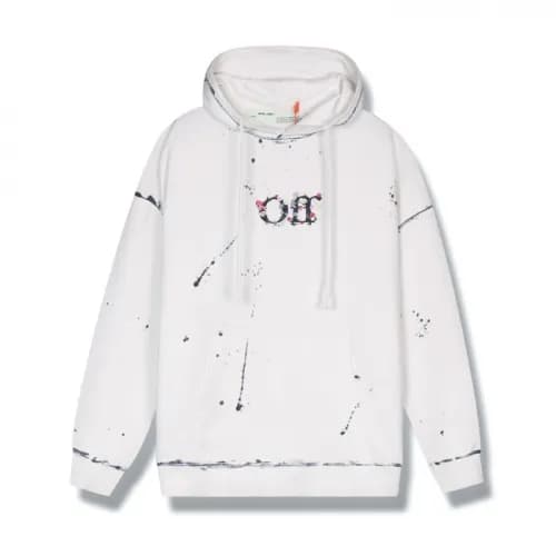 [오프화이트]Off-white 2020 Mens Logo Cotton Hoodie - 오프… - 1