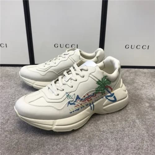 Gucci 2020 Mm/Wm Leather Running Shoes - 구찌 2020 남… - 1