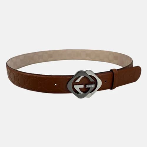 Gucci 2020 Men's Leather Belt - 구찌 2020 남성용 레더… - 1