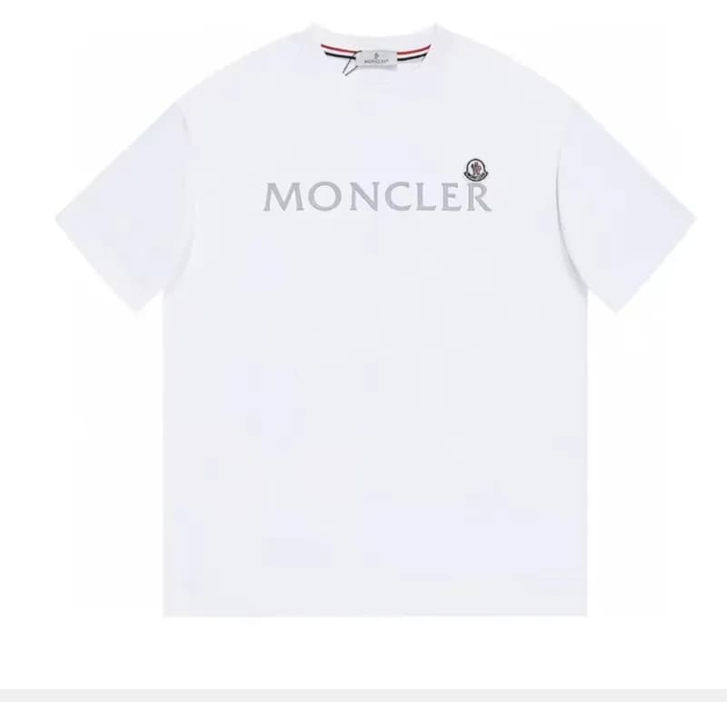 [매장판]Moncler 2022 Mens Logo Crew-neck Short Sleeve… - 1