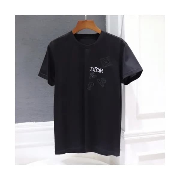 [매장판]Dior 2021 Mm/Wm Casual Crew-neck Short Sleeve… - 1