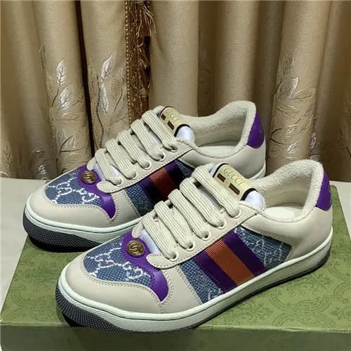 [매장판]Gucci 2021 Women's Leather Sneakers - 구찌 … - 1