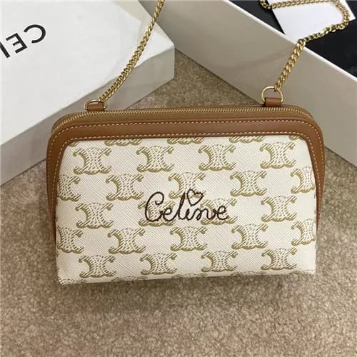 [셀린느]Celine 2021 Women's Leather Chain Shoulde… - 1