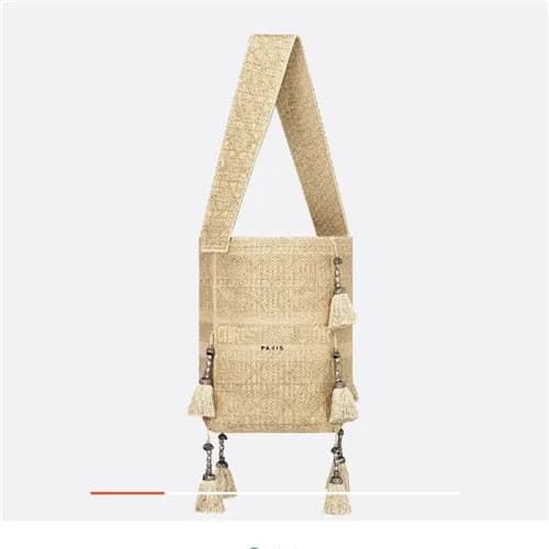 [유니크한]Dior 2021 Women's Canvas Bucket Tote Bag… - 1