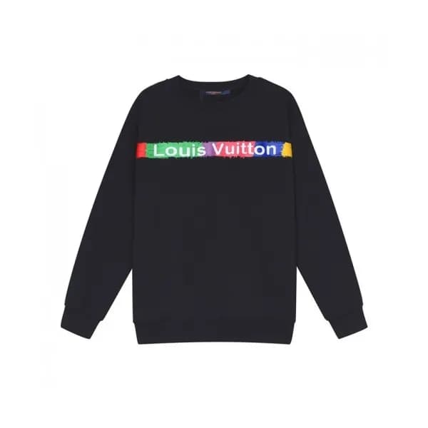 Louis vuitton Mm/Wm Casual Cotton Tshirts Black -… - 1