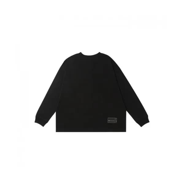 WELLDONE Mm/Wm Retro Logo Crew-neck Tshirts Black… - 1