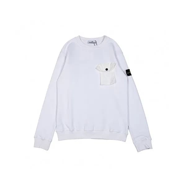 Stone Island / Mens Light Reflection Logo Cotton M… - 1