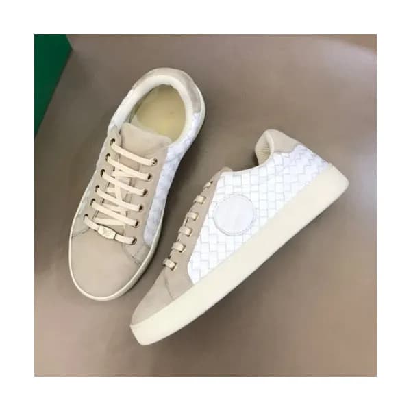 보테가베네타 남성 레더 스니커즈 Size(240 - 270) 베이지 - Bottega Ve… - 1