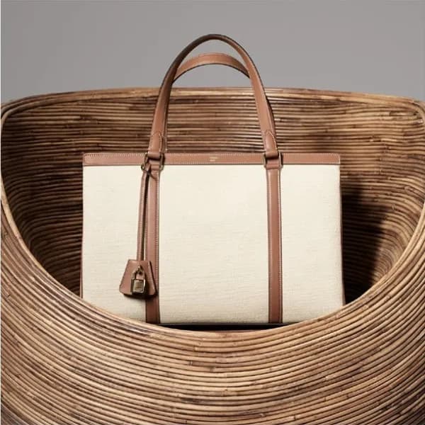 셀린느 여성 아이보리 카바스백 - Womens Ivory Cabas Bag - cel039… - 1