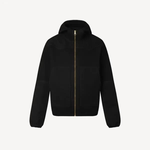 루이비통 남성 트렌디 블랙 자켓 - Mens Black Jackets - lou04868x - 1