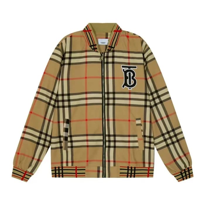 버버리 남성 캐츄얼 베이지 자켓 - Burberry Mens Beige Jacket - b… - 1