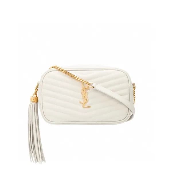 입생로랑 여성 화이트 숄더백 - Saint Laurent Womens White Shoul… - 1