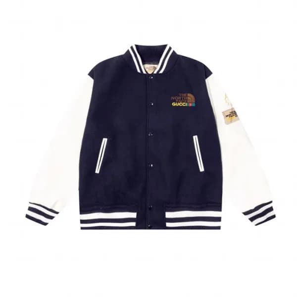 구찌 남/녀 캐쥬얼 네이비 자켓 - Gucci Unisex Navy Jackets - gu… - 1