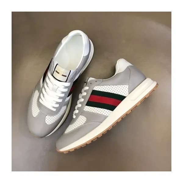 구찌 남성 그레이 스니커즈 - Gucci Mens Gray Sneakers- gu321X - 1