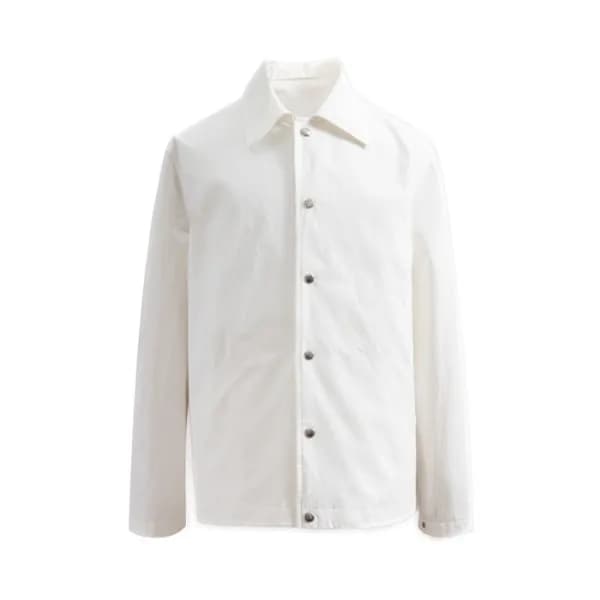질샌더 남성 베이직 자켓 - Jil Sander Mens White Jacket - jil… - 1