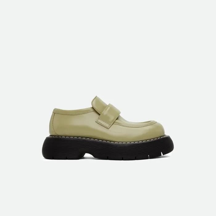 보테가베네타 여성 스웰 올리브 로퍼 【매장-140만원대】 - Bottega Veneta W… - 1