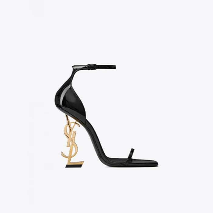 생로랑 여성 페이턴트 오피움 샌들 【매장-240만원대】 - Saint Laurent Wo… - 1