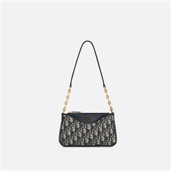 디올 여성 시그니처 네이비 호보백 - Dior Womens Navy Hobo Bag - d… - 1
