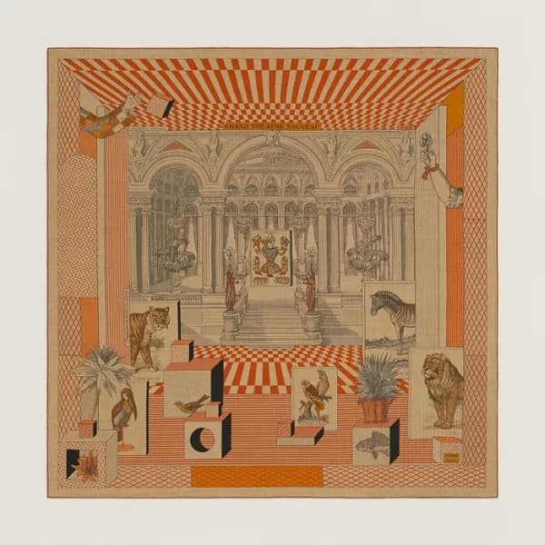 에르메스 여성 레드 스카프 - Hermes Womens Red Scarf - he501x - 1
