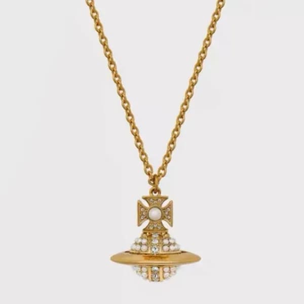 디올 여성 골드 목걸이 - Dior Womens Gold Necklace - acc1333… - 1