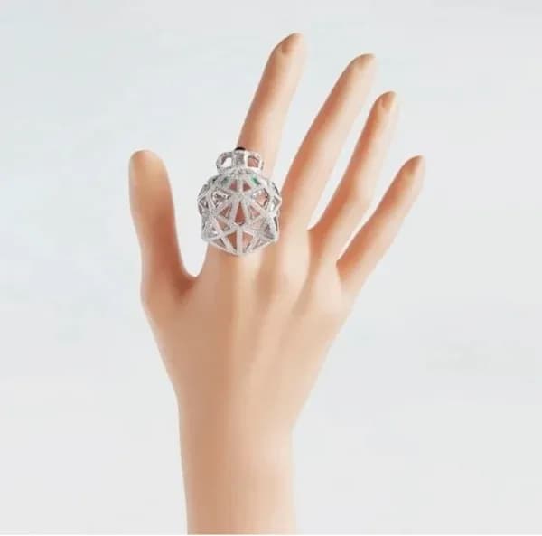 까르띠에 여성 화이트 골드 반지 - Cartier Womens White Gold Ring… - 1