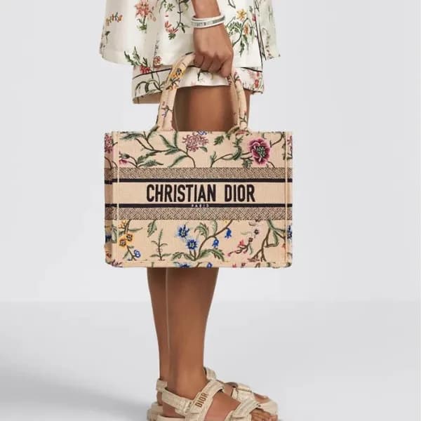 디올 여성 핑크 북토트 - Dior Womens Pink Book Tote - dib564… - 1