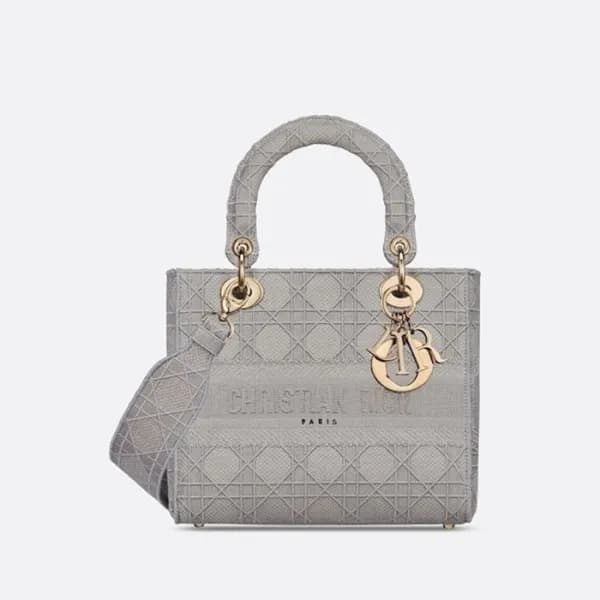 디올 여성 그레이 레이디 백 - Dior Womens Gray Lady Bag - dib6… - 1