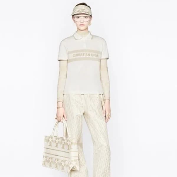 디올 여성 골드 북토트 - Dior Womens Gold Book Tote - dib676… - 1