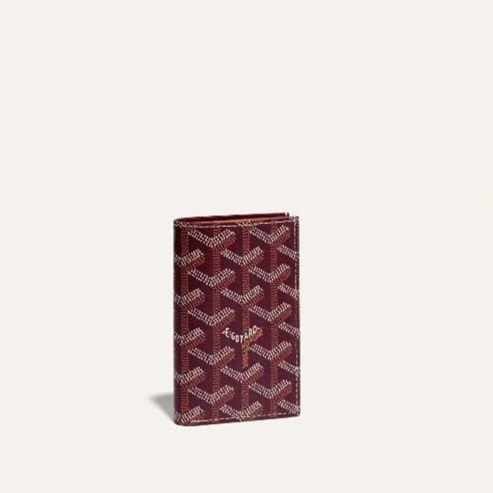 고야드 남/녀 버건디 생피에르 카드 홀더 - Goyard Unisex Saint Pierr… - 1