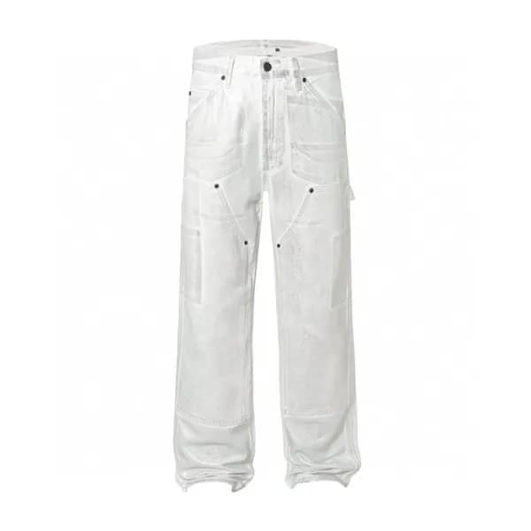 메종 마르지엘라 남성 화이트 청바지 - Maison margiela Mens White J… - 1