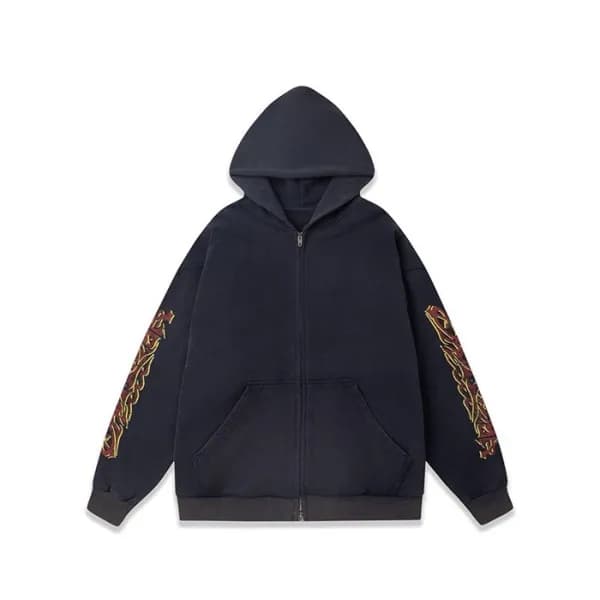 베트멍 남/녀 블랙 후드티 - Vetements Unisex Black Hoodie - v… - 1