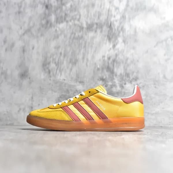 아디다스 남/녀 가젤 인도어 스니커즈 - Adidas Unisex Gazelle Indoo… - 1