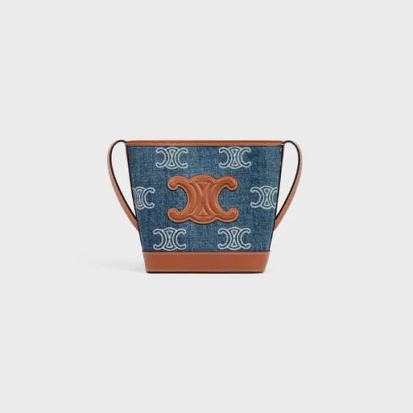 셀린느 여성 트리오페 버킷 백 - Celine Womens Triomphe Mini Bag… - 1