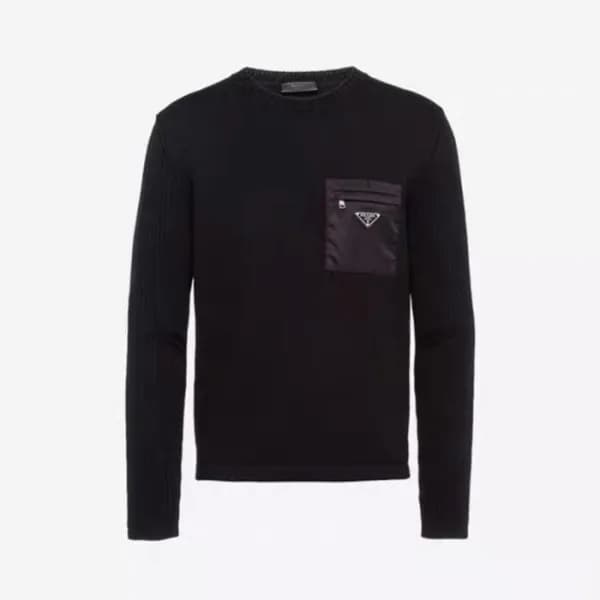 프라다 남성 라운드 스웨터 - Prada Mens Round Sweater - prc281… - 1