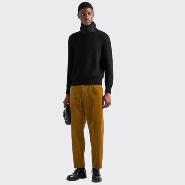프라다 남성 클래식 팬츠 - Prada Mens Classic Pants - prc3150… - 1
