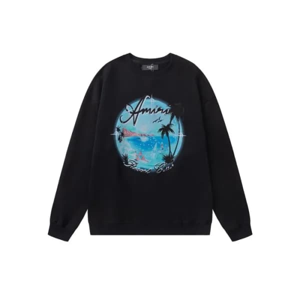 아미리 남성 라운드 맨투맨 - Amiri Mens Round Tshirt - amc4170… - 1