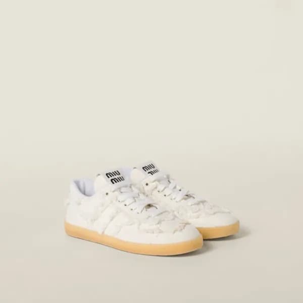 미우미우 여성 베이직 스니커즈 - Miumiu Womens Basic Sneaker - m… - 1