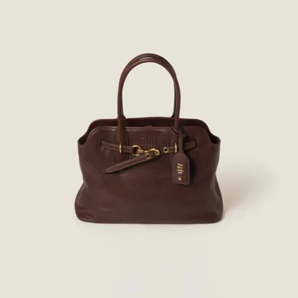 미우미우 여성 아벙츄어 레더 백 - Miumiu Womens Aventure Bag - m… - 1