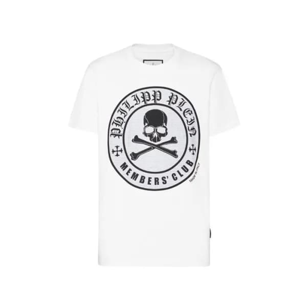 필립플레인 남성 라운드 반팔티 - Philipp-plein Mens Round Tshirt… - 1