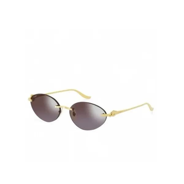 까르띠에 여성 프리미엄 메탈 프레임 선글라스 - Cartier Womens Premium … - 1